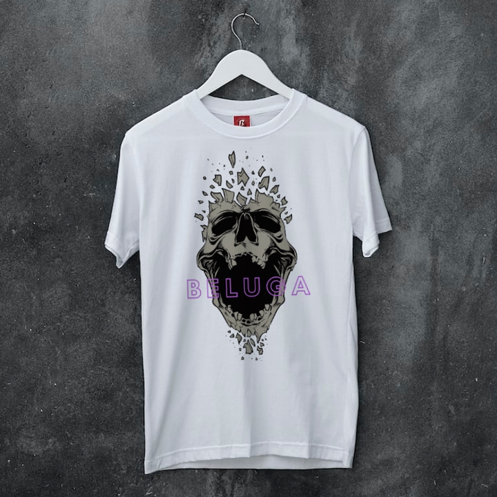 Beluga Skull t-shirt  uploaded by Beluga Inventory on 8/7/2023
