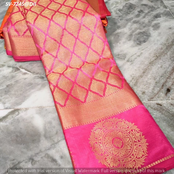 Soft lichi silk cloth  uploaded by Suyukti Creation on 8/7/2023