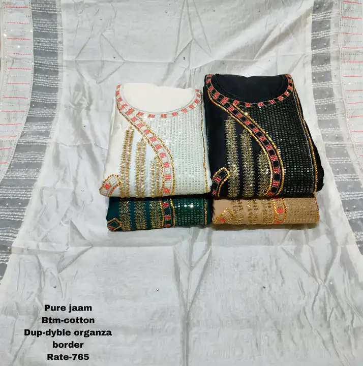 Pure jaam fabric  uploaded by RISHABH Creations on 8/7/2023
