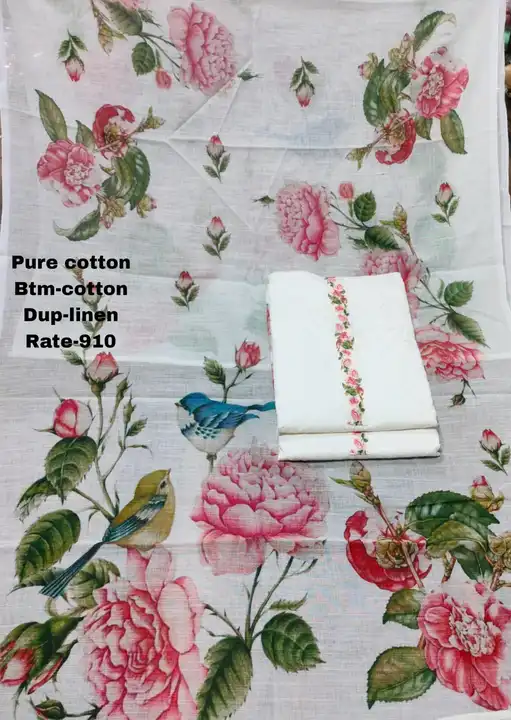 Pure cotton  uploaded by RISHABH Creations on 8/7/2023