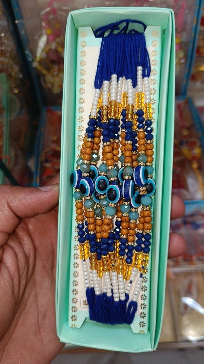 Latest Rakhi collection  uploaded by Krishna collection on 8/7/2023