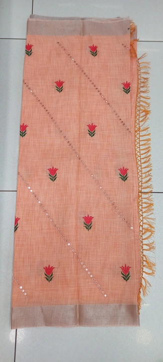 Linen Cotton Saree uploaded by Bardia Fashion on 8/7/2023