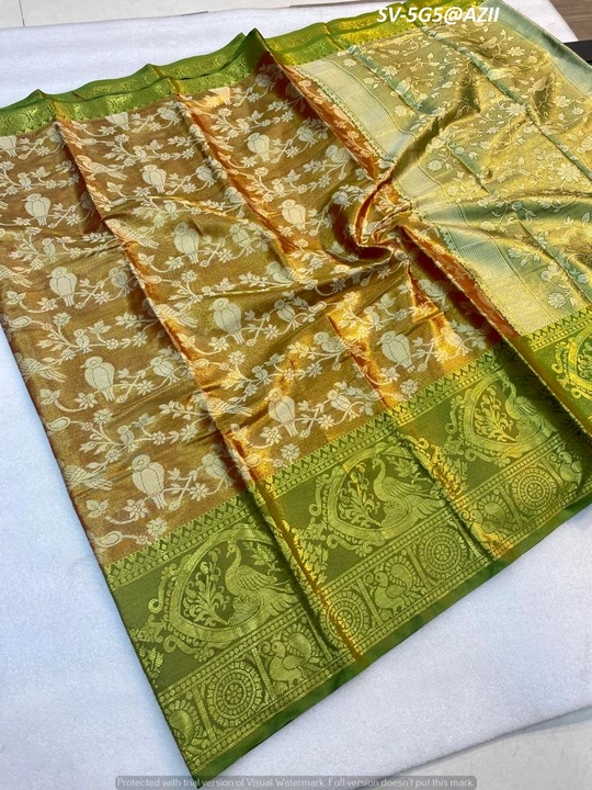 Pure kanjivaram silk  uploaded by Suyukti Creation on 8/7/2023