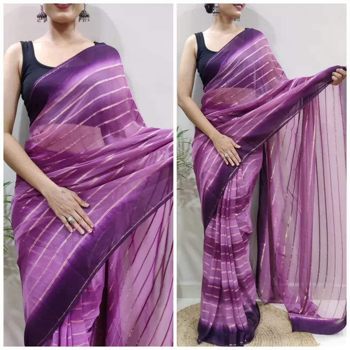 Georgette saree  uploaded by RV FASHION on 8/7/2023
