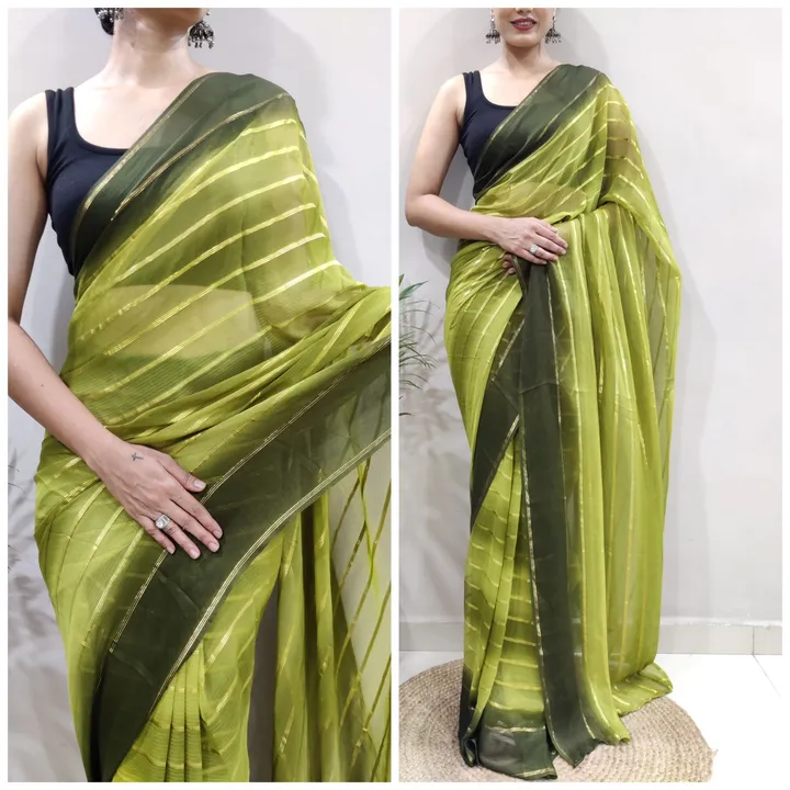 Georgette saree  uploaded by RV FASHION on 8/7/2023