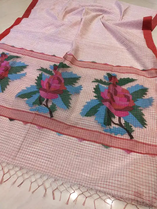 Pure reshom kota saree uploaded by Collating on 8/7/2023