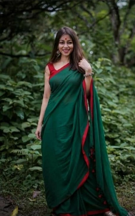 Khadi  cotton saree uploaded by business on 8/7/2023