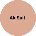 Business logo of Ak suit