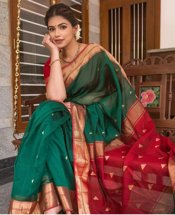 RIch pallu With Allover Butti Design saree  uploaded by DHANANJAY CREATION  on 8/7/2023