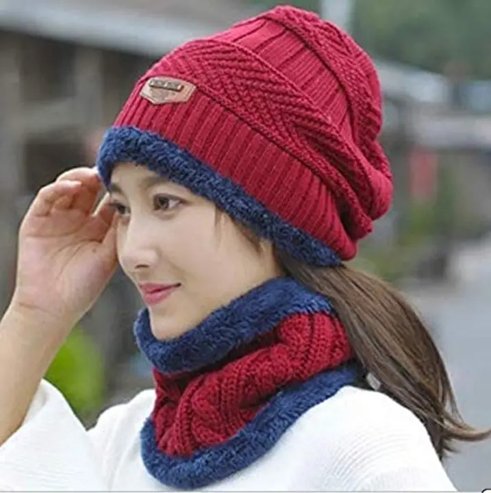Woolen cap for women mans winters cap  uploaded by business on 8/7/2023