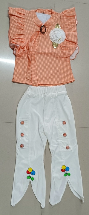 Fancy top and Pant  uploaded by Arihant Handloom  on 8/7/2023