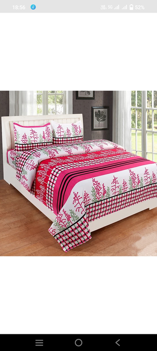 Double Bed Bedsheets uploaded by Bharat Handloom House on 8/7/2023