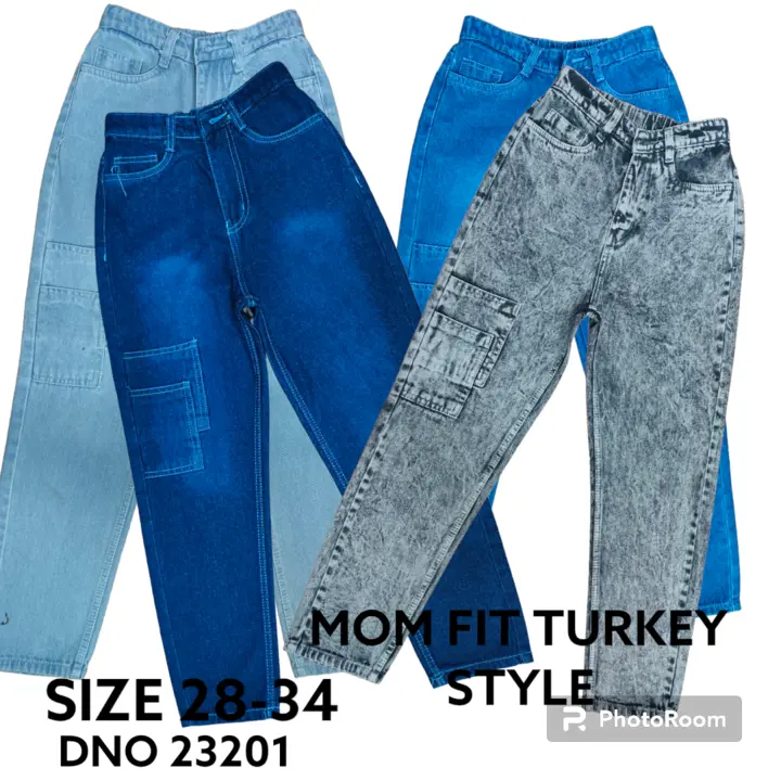 Jeans MOM FIT TURKEY STYLE  uploaded by Laxmi jeans on 8/7/2023