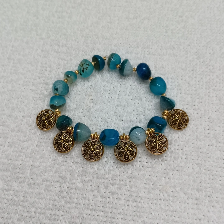 Agate bead bracelet  uploaded by business on 8/7/2023