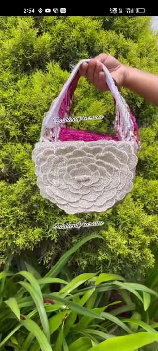 This is hand work wala hand bag  uploaded by Tailor boutique fashion on 8/7/2023