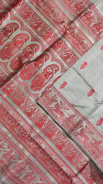 Baluchari sarees.
Material silk with bp.
With silkmark. uploaded by Baluchari protisthan on 8/7/2023