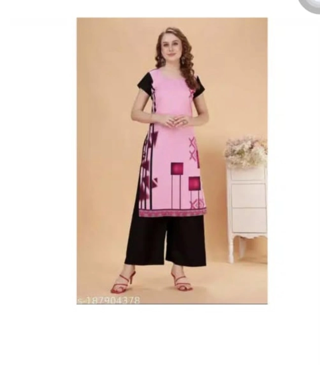 Crepe kurti  uploaded by business on 8/7/2023
