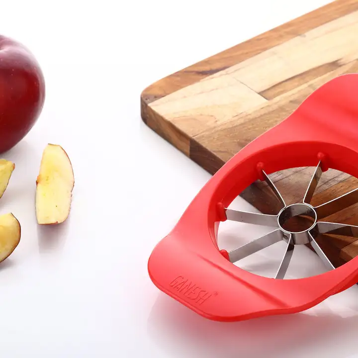 GANESH PLASTIC & STAINLESS STEEL APPLE CUTTER (COLORS MAY VARY)

 uploaded by FASHION FOLDER on 8/7/2023