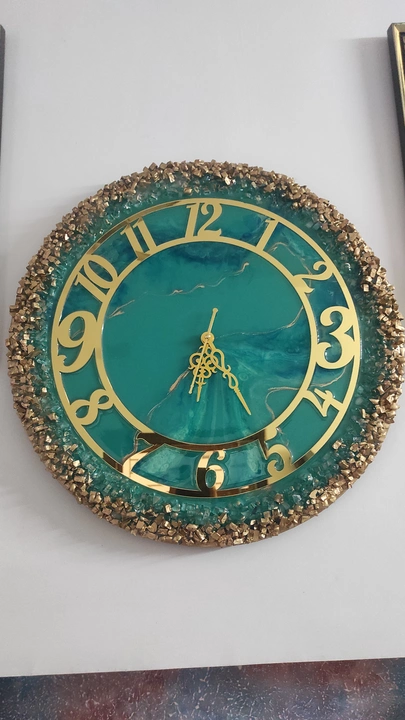 RESIN Wall Clock uploaded by business on 8/7/2023
