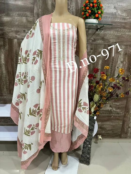 Cotton unstitched  uploaded by Zaid Fashion Collection on 8/7/2023