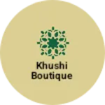 Business logo of Khushi boutique & Readymade  based out of Nagpur