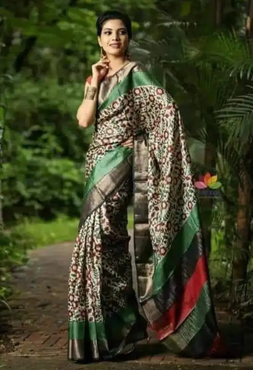 Available jori paar tasshar block print saree
 uploaded by BD Textile on 8/8/2023