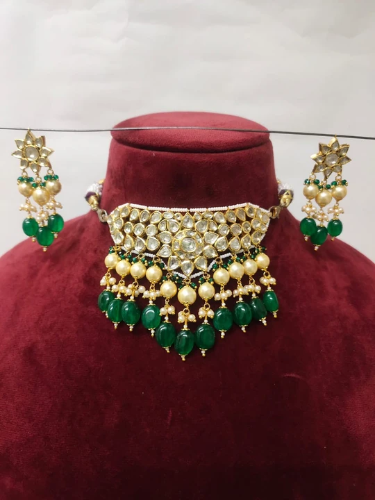 Shop Store Images of Kundan polki jewellery
