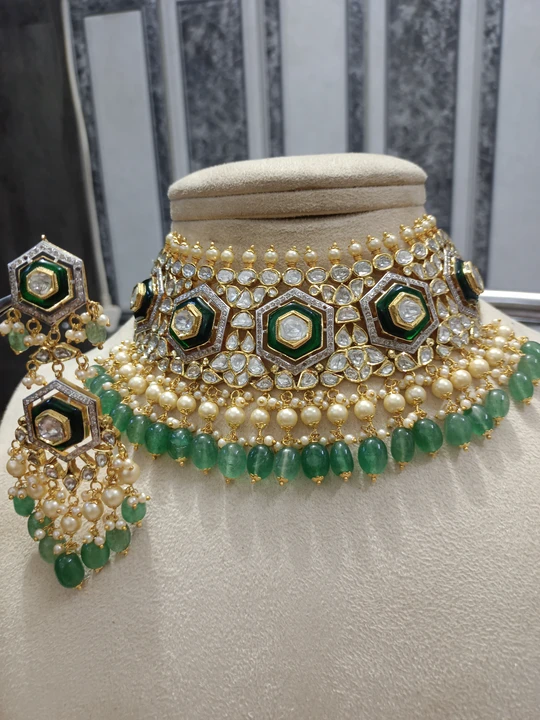 Shop Store Images of Kundan polki jewellery