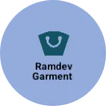 Business logo of RAMDEV GARMENT