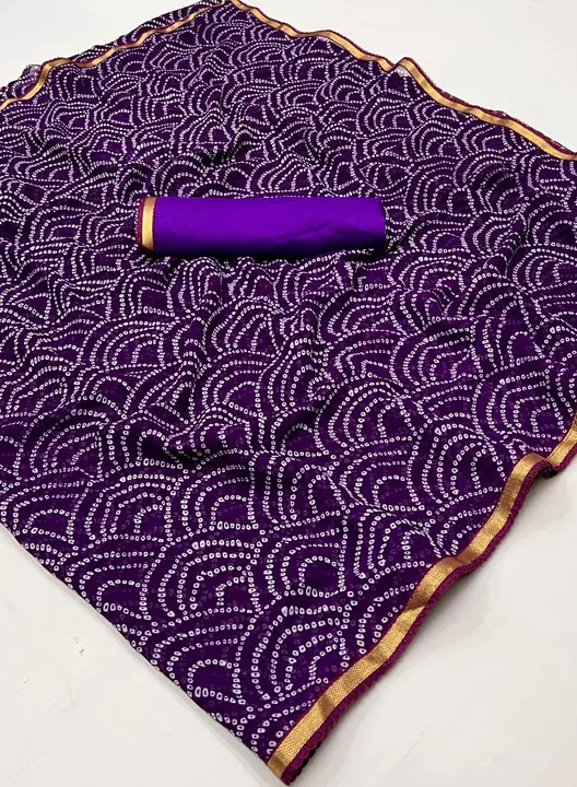 Bandhani saree  uploaded by business on 8/8/2023