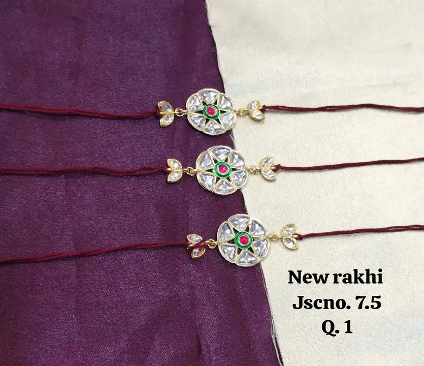 Rakhi uploaded by Artificial jewellery on 8/8/2023