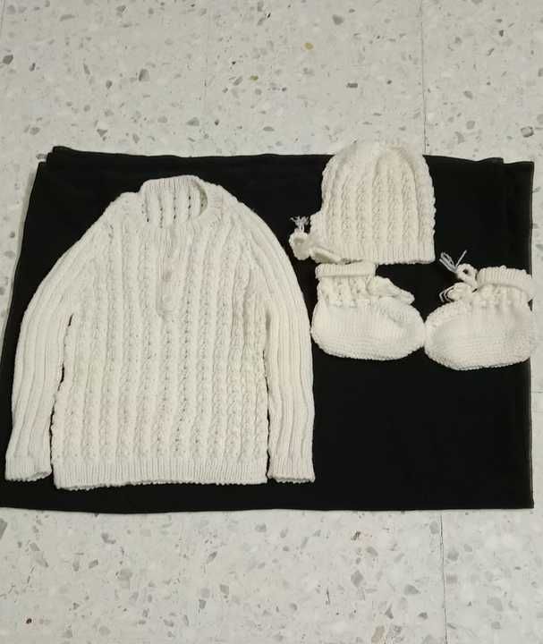 Hand knit Acrylic Sweaters uploaded by Nk's Collections on 3/18/2021