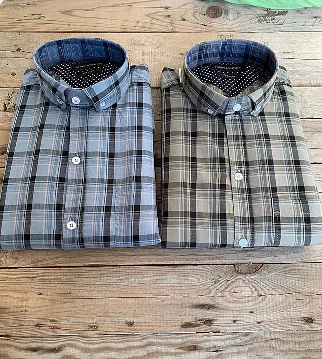 Shiva Fashion Branded check shirt uploaded by business on 7/16/2020