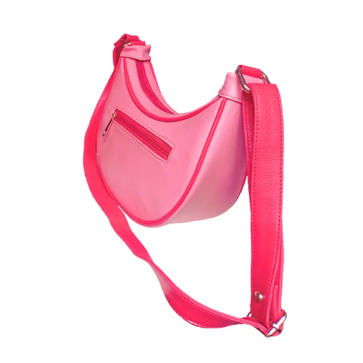 Apple shapes pink sling bag  uploaded by SF BAG WORLD on 8/8/2023