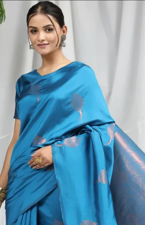 Soft lichi silk cloth  uploaded by Online selling of sarees  on 8/8/2023