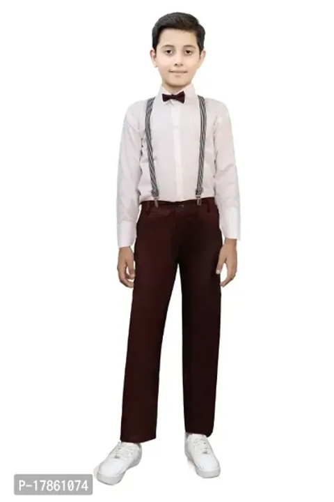 Boys 2pc party wear set with bow tie and gallace set uploaded by Trendy Stop Store on 8/8/2023