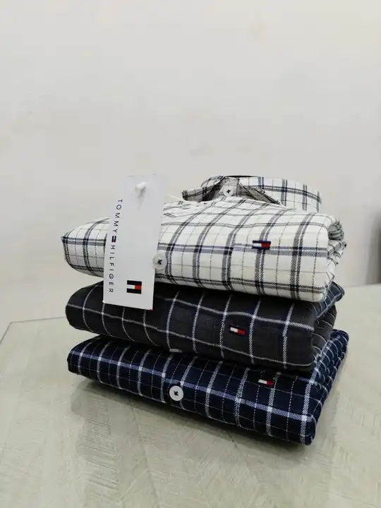 👍check shirt 9 pc set 7087171387 uploaded by Patel knitwear on 8/8/2023