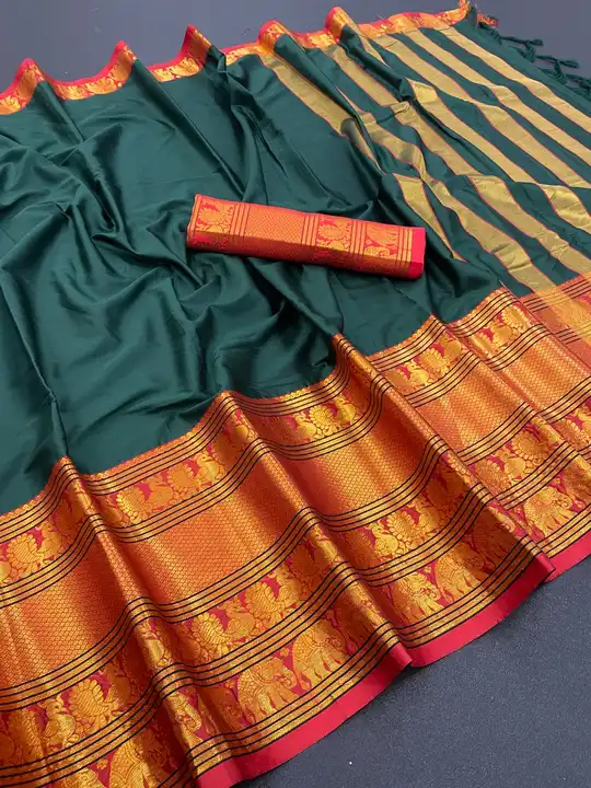 #cotton silk sarees  uploaded by business on 8/8/2023