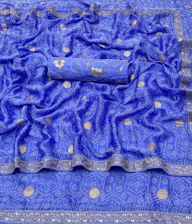 Pure chiffon fabric uploaded by Siddhi vinayak trendz on 8/8/2023