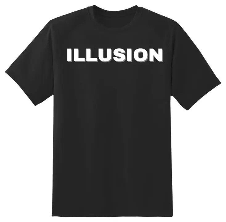 Mens illusion tshirt  uploaded by business on 8/8/2023