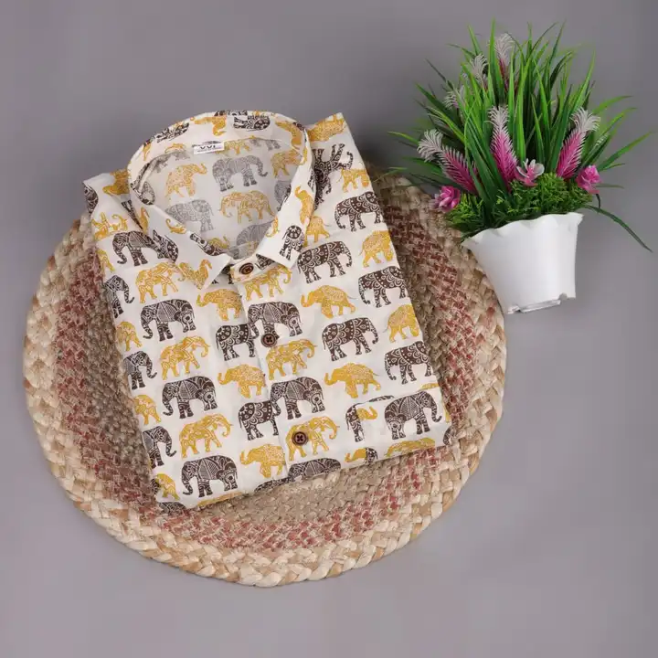 Cotton printed shirt  uploaded by business on 8/8/2023