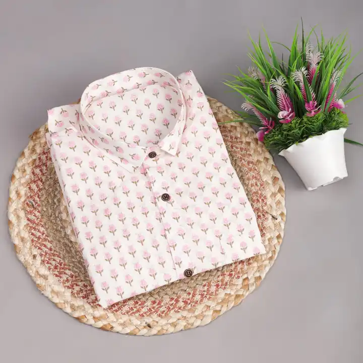 Cotton printed shirt  uploaded by V-KASH FAB  on 8/8/2023