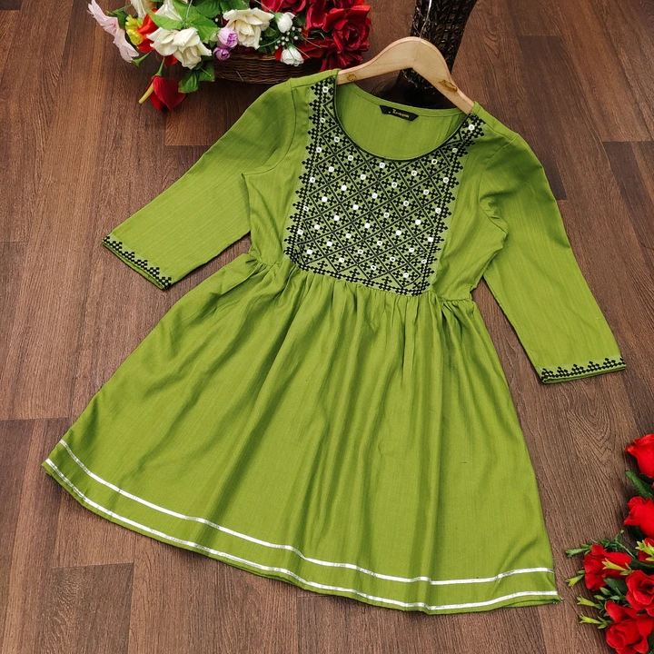 Women’s flare Kurti  uploaded by Colors of Earth on 8/8/2023