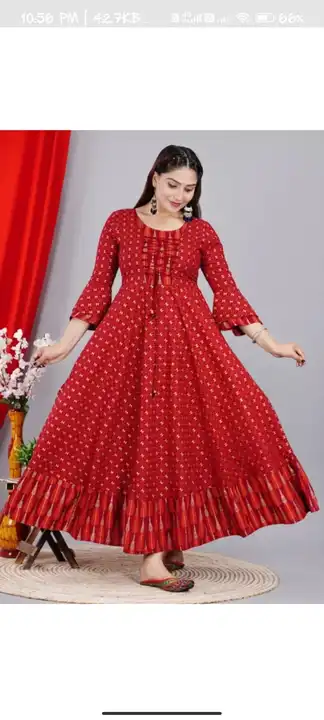 Gowns and dupatta sets uploaded by RUNRISE FASHION on 8/8/2023