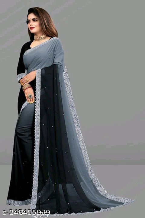 Post image Hey! Checkout my new product called
georgette saree
Name: georgette saree
Saree Fabric: Georgette
Blouse: Separate Blouse Piece
Blouse F.