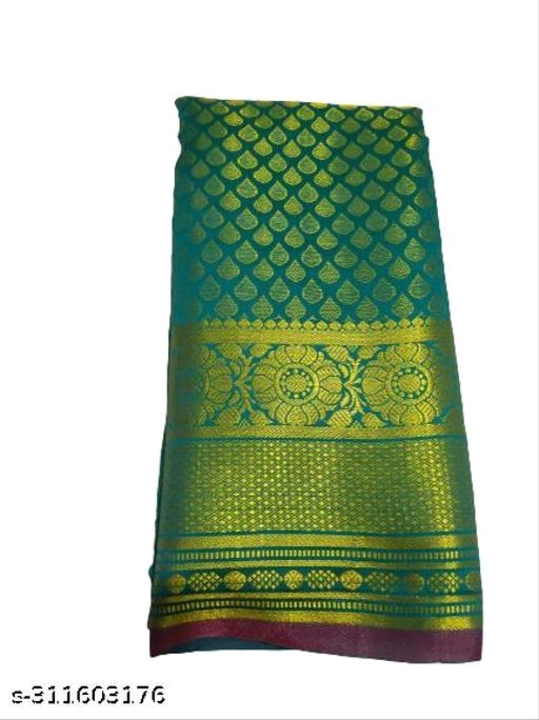 Kanjeevaram Brocade Pattu Silk Sarees
Name: Kanjeevaram Brocade Pattu Silk Sarees
Saree Fabric: Broc uploaded by New saree on 8/8/2023