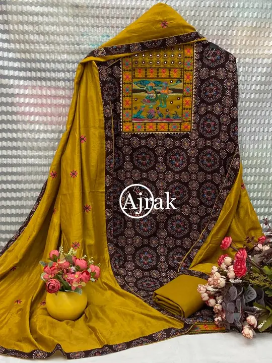 Ajrak cotton drss  uploaded by Lk fashion on 8/8/2023
