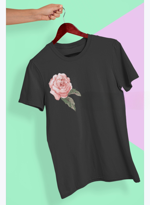 Beluga Rose print t-shirts  uploaded by Beluga Inventory on 8/8/2023