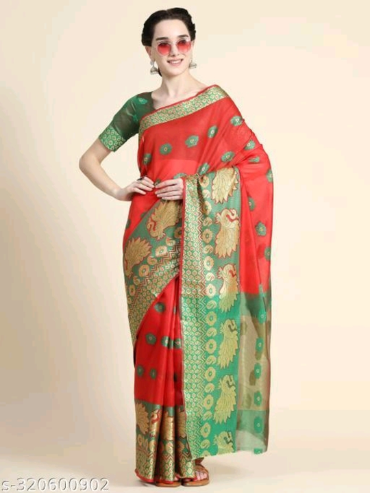 New Trending Women's Cotton Silk Saree With Blouse Piece
Name: New Trending Women's Cotton Silk Sare uploaded by New saree on 8/8/2023
