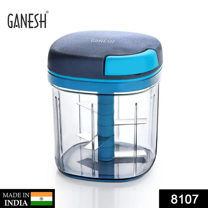GANESH MASTER CHOPPER WITH 5 STAINLESS STEEL BLADES, XL LARGE JUMBO CHOPPER (900 ML)

 uploaded by FASHION FOLDER on 8/8/2023